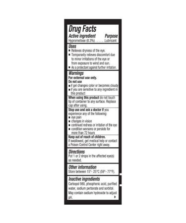 GenTeal Severe Dry Eye Relief Lubricant Eye Gel 0.34 oz - Pack of 3 | Fast-Acting Formula - Buy Online on GoSupps.com