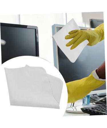 3pcs Large Microfiber Eyeglass Cleaning Cloth - Premium Glasses Cleaner Cloths 30x30cm - Ideal for Glass Lenses - Grey - Buy Online on GoSupps.com