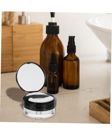 FOMIYES Powder Case with Mirror Lip Gloss Containers Make up Containers Refillable Loose Powder Holder - Buy Online on GoSupps.com