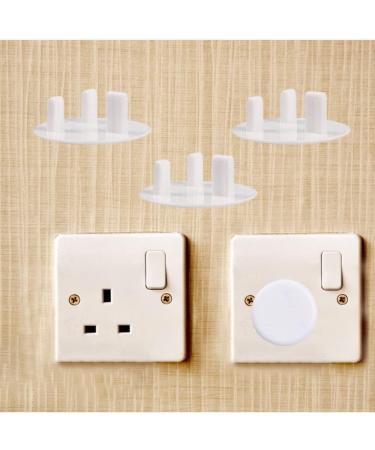 Plug Socket Covers 3 Pcs Plug Covers Socket Plug Child Proof Plug Socket Protectors for Home and School - Buy Online on GoSupps.com