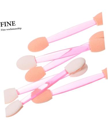 Housoutil 100pcs Eye Shadow Stick Sponge Applicator Makeup Cosmetic Make up Pink Rubber Cotton Woman Eye Patch 7.5x0.5cm Pink - Buy Online on GoSupps.com