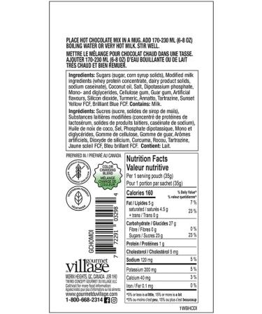 Gourmet du Village Mini Hot Chocolate Dinosaur 35 Grams - Buy Online on GoSupps.com