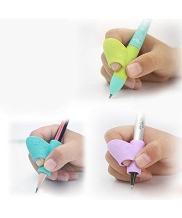 6 Pack Grips Holder Silicone Soft Ergonomic Writing Claw Aid Kids Students Handwriting Training Tools - Buy Online on GoSupps.com