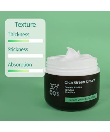 CICA Green Cream 1.7oz | 100% Vegan EVE Vegan Certified Cruelty-Free | Best Vegan Acne Treatment & Skin Balancer - Buy Online on GoSupps.com