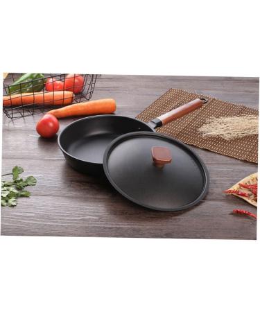 Ciieeo Pan Frying Egg Skillet Nonstick Omelette Skillet Stainless Steel Skillet Non Stick Cookware No Stick Mini Griddle Metal Cooking Utensils Wok Omelette Plate Crepe Wooden - Buy Online on GoSupps.com