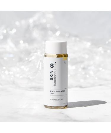 SKIN Functional 6% Mandelic Tonic | Gentle Exfoliator | for Sensitive and Dry Skin Types | Use for Rough Skin & Uneven Skin Tone | Skin Brightening | Alcohol & Fragrance Free | Silicone Free | 3.38oz - Buy Online on GoSupps.com