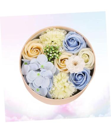 FRCOLOR 2 Pcs Soap Flower Gift Rose Soap Flowers Natural Bar Soap Natural Preserved Rose Soap Romantic Gift Rose Essential Oil Soap Rose Flower Petals Bar Soap Natural Flower Box Christmas - Buy Online on GoSupps.com