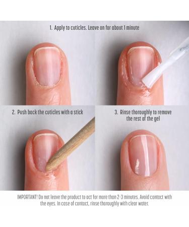 Belweder Express Cuticle Scrub Gel - 2 x 10ml - Exfoliates & Removes Difficult Cuticles - No Scissors Needed - For Women & Men - Buy Online on GoSupps.com