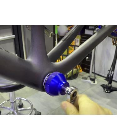 Aongch 16-Notch Bottom Bracket & Cassette Freewheel Removal Tool - Blue | Fits Shimano, SRAM, Chris King, Campagnolo | 44mm Centerlock Tool - Buy Online on GoSupps.com