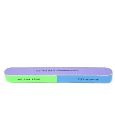 Honbay 6PCS Nail Art Tool Set - Nail File, Buffer & Manicure Cosmetic Kit - Buy Online on GoSupps.com