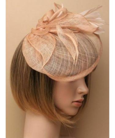 Arranview Jewellery Large peach fascinator on headband - Buy Online on GoSupps.com