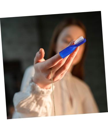 Hoement 20-Pack Mini Toothbrush Set - Small Household & Travel Toothbrushes with Finger Cover - Ideal for Home & Travel Oral Hygiene - Buy Online on GoSupps.com