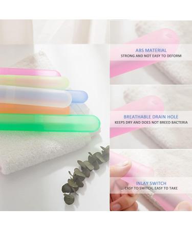Buy Siege 6 Colorful Portable Toothbrush Case - Bacterial-Free & Stable Organizer - Ideal for Everyday Use - Blue Pocket Size - Buy Online on GoSupps.com