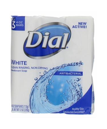 Dial Clean And Refresh Coconut Antibacterial Deodorant Bar Soap 3oz - 3 Ea/Pack (Pack of 2) - Buy Online on GoSupps.com