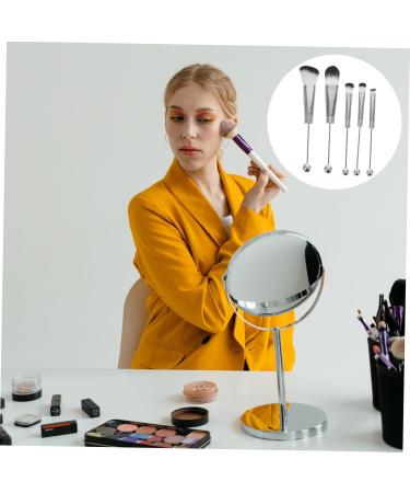 MUSISALY 5pcs Eyeshadow Brush Eye for Eyeshadow Blush Brush Eye Makeup Eye Shadow Makeup Brow Brush Metal - Buy Online on GoSupps.com