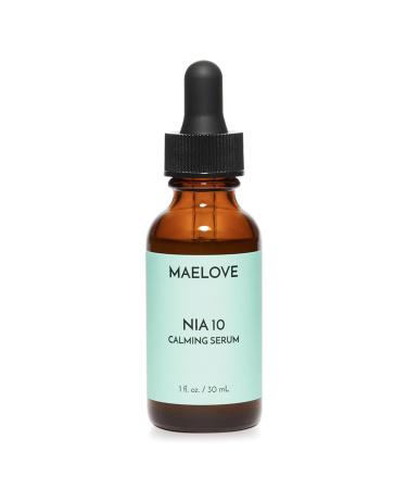 MAELOVE NIA 10 Niacinamide Serum Calming Face Serum for Strengthening Skin Barrier Hydration & Pore Refinement Suitable for Sensitive Dry Acne-Prone Skin Vegan Cruelty-Free USA Made