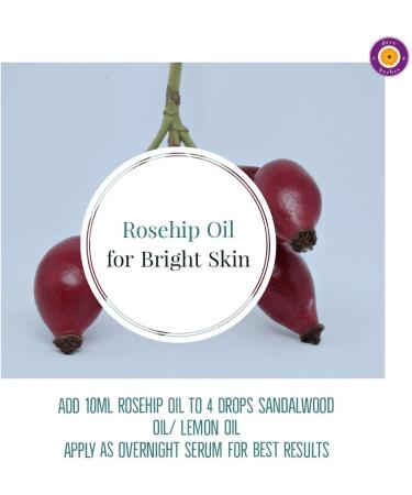 Deve Herbes Pure Rosehip Seed Oil Pink Rubiginosa Natural Therapeutic Grade Cold Pressed 50ml - Buy Online on GoSupps.com