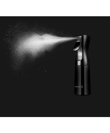 LSAIFATER Continuous Water Mist Hair Spray Bottle 160ml - Perfect for Hairstyles Plants & Cleaning - Black - Buy Online on GoSupps.com