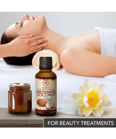 Fractionated Coconut Oil 50ml - 100% Pure & Natural Odorless Beauty Oil for Skin Hair & Massage - Best Essential Oil for Body & Facial Care - Buy Online on GoSupps.com