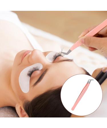 Lash Extension Nano Fiber Tip Tweezers - Professional Precision Pink Tweezers for Volume Lash Supplies - Buy Online on GoSupps.com