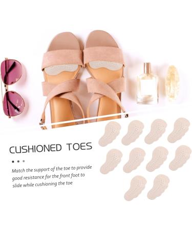 FOMIYES Women's Sandals - 15 Pairs Anti-Slip Heel Pads Leather Cushion Inserts Non-Slip Metatarsal Accessories for Ultimate Comfort - Buy Online on GoSupps.com