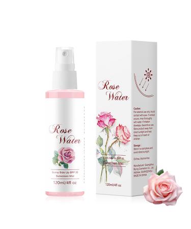 Rose Water for Face - Rose Water Face Mist - Rose Toner for Face - Face Mist Spray Hydrating - Moisture Plump Smooth Tender Restore Elasticity - Reduce Dullness Anti Oxidation Radiance Complexion