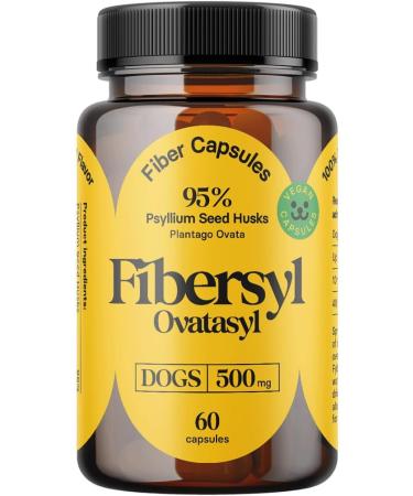 Medsmehappy FiberSyl Ovatasyl Prebiotics for Dogs Digestive Health - 60 Capsules