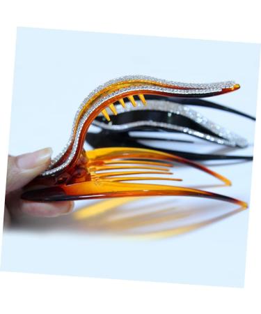 Hair Clip Headband Women Rhinestone Headwear 2 Pcs Hair Clips Women Hair Clip Woman Hairpin - Buy Online on GoSupps.com