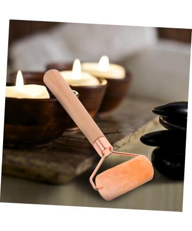 Salt Stone Massage Roller | Facial & Back Massager | Premium Skin Care Tool for Women - Buy Online on GoSupps.com