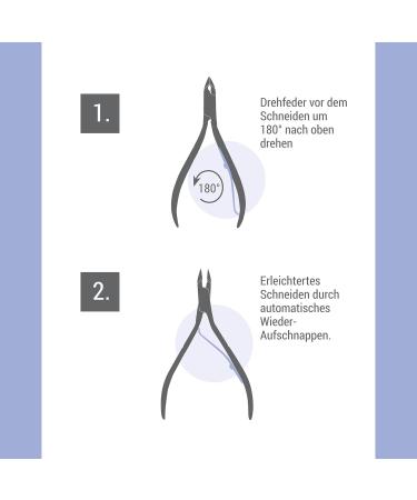 Titania Nailhautplane 10cm | Premium Stainless Steel Skin Tongs for Manicure & Pedicure - Extra Fine & Sharp Cutter - Buy Online on GoSupps.com
