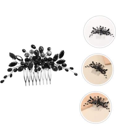 Decor Rhinestone Hair Accessories Hair Toppers Bridal Hair Accessories Hair Side Comb Hair Accessories for Women Bride Hair Comb Women Hair Comb Metal Wedding Crystal Dish Women's - Buy Online on GoSupps.com