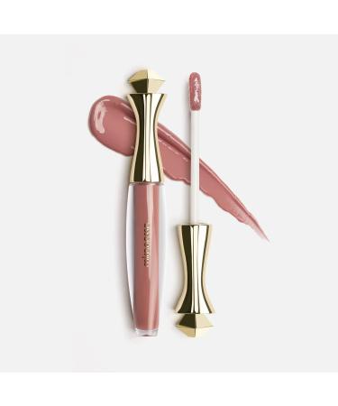 Mirenesse Velvet Lip Gloss Plumper  3 in 1 Instantly Plumps with Vitamin C + Vitamin E and Vinyl Shine  Vegan and Toxin Free  74 Exposed .15 oz Full Size - Buy Online on GoSupps.com