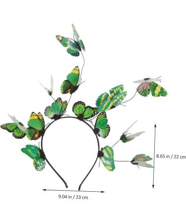 MAGICLULU 5 Sets Butterfly Headband Fair Wings Headband Butterflies Headband Halloween Costumes Hair Barrettes Butterfly Accessories for Women Plastic Decorate Wedding Women's - Buy Online on GoSupps.com