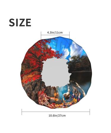 Killarney National Park Printed Shower Cap - Waterproof & Fits All Head Sizes - Ideal for Women - Buy Online on GoSupps.com