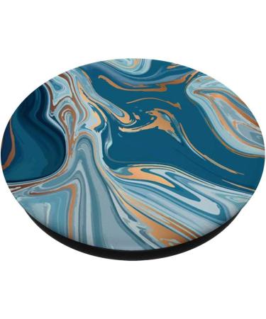 Ink Marbled Pop Mount Socket - Green Navy Blue Watercolor PopSockets PopGrip - Buy Online on GoSupps.com