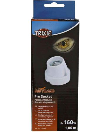 Trixie 76108 Ceramic Socket Pro - Angled Black Socket for International Shipping - Buy Online on GoSupps.com