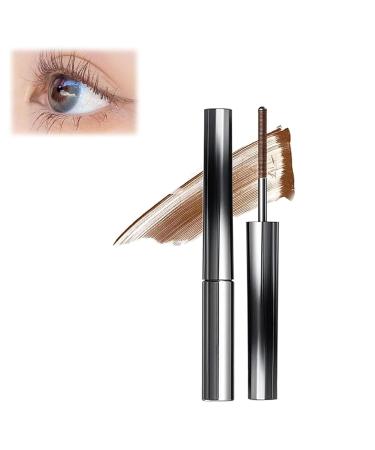 3D Curling Eyelash Iron Mascara Metal Wand Mascara Lengthening And Volumizing Mascara Waterproof And No Smudge Mascara Brown