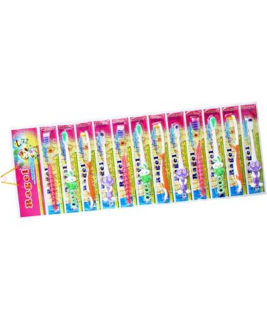 ULTECHNOVO Whitening Toothbrush - 36 Pcs Sensitive Children's Toothbrush with Small Brush Head for Kids - Buy Online on GoSupps.com