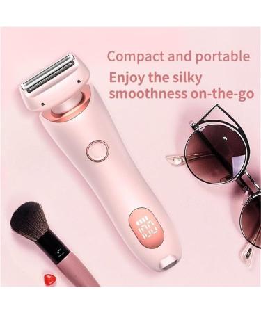 Elunara SilkGlide Pro Elunara Razor Duskofficial Razor Elunara Shaver Dusk Official Razor Duskofficial Shaver Wet & Dry 2 in 1 Electric Shaver Razors for Women (Pink) - Buy Online on GoSupps.com