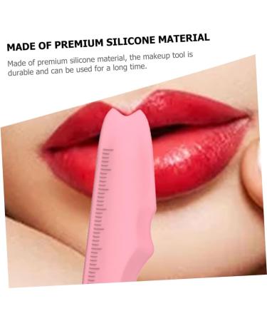 Didiseaon 3pcs Silicone Beauty Ruler Mascara Shield Guard Blue Eyeshadow Lipstick Silicone Eyebrow Aid Massage - Buy Online on GoSupps.com