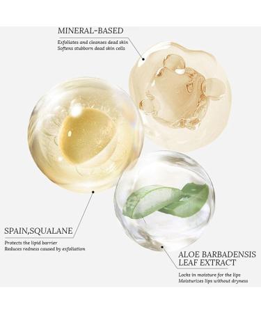 Lot de 2 tubes de gel exfoliant pour les l vres s ches cassantes et rugueuses - limine en douceur les peaux mortes pour des l vres douces - Id al avant le soin des l vres comme gel nettoyant - Buy Online on GoSupps.com