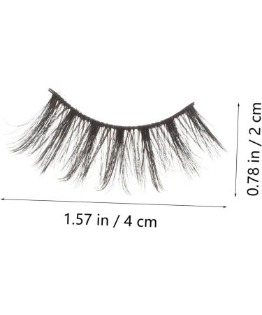 LALAFINA 1 Box Fake Eyelashes Individual False Lashes Makeup False Lash Fluffy Fake Lashes Segmented False Eyelash Natural Fake Eyelash Black Out Stickers Diy Fake Eyelash Fiber 5d Set Soft - Buy Online on GoSupps.com