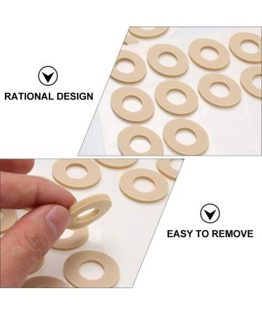 Healifty Corn Cushions for Feet - 90Pcs/6 Sheets, Self-Adhesive Foot Care Pads to Pad and Protect Corns (Beige) - Buy Online on GoSupps.com