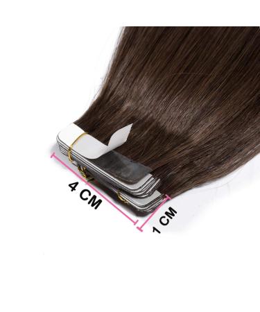 SEGO Hair Extensions 20 Inch - 20 PCS #4 Medium Brown | Premium Quality International Shipping - Buy Online on GoSupps.com