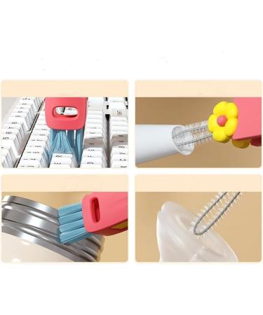 3 in 1 Cup Lid Gap Cleaning Brush Set 2024 New Multifunctional Cleaning Brush Portable Cup Lid Cleaning Brush Gap Cleaning Brush Household Kitchen Cleaning Tool 3PCS - Buy Online on GoSupps.com
