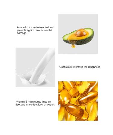 Vitamin E & Avocado Oil Foot Peeling Mask - Baby Soft Smooth Skin for Rough Heels & Dry Toes - International Shipping Available - Buy Online on GoSupps.com