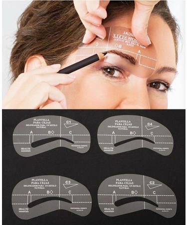 8 Eyebrow Stencils for Perfect Shapes & Thickening | International Shipping - Buy Online on GoSupps.com