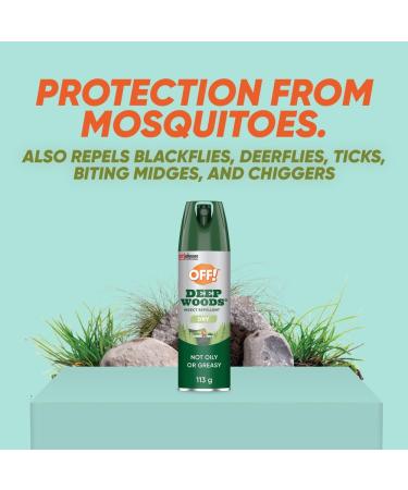 SC Johnson OFF! Deep Woods Dry Insect Repellent Spray - Buy Online on GoSupps.com