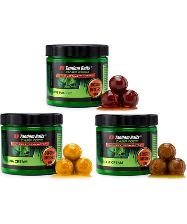 Tandem Baits Carp Food Boosted Hookers Carp Bait Carp Fishing Fishing Pop-Ups Carp Boilies Professional Carp Fishing Accessories 18mm 300g - Buy Online on GoSupps.com