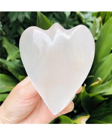 Selenite Crystal Angel Statue Cream White Reiki Crystals and Stones Gemstone Carved Mini Statue for Love Peace Pocket Guardian Angels Stone Mineral Specimen 9-10cm White - Buy Online on GoSupps.com